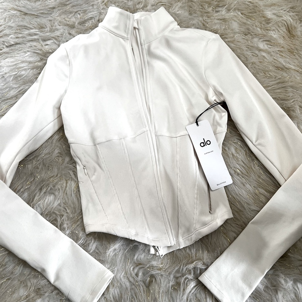 ALO YOGA  airbrush corset jacket